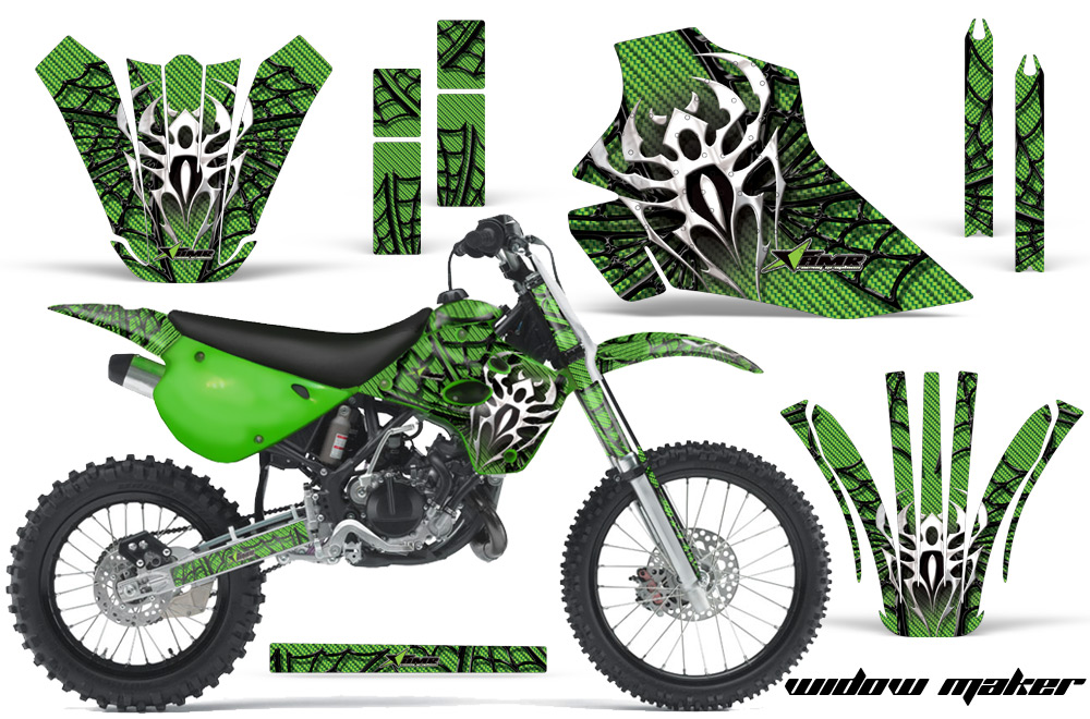 Kawasaki KX80 KX100 95-97 Graphics Kit WM G